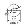 Аккумулятор WBR MBC12-200-2