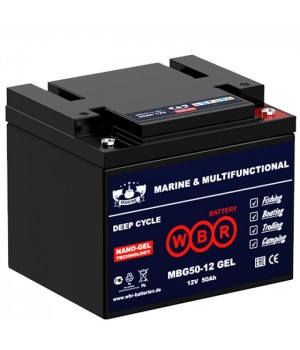 Аккумулятор WBR MBG50-12