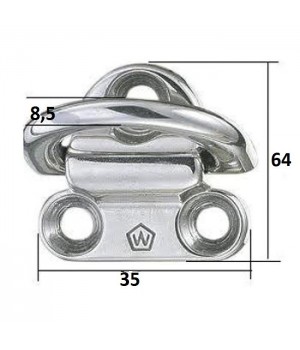 Планка с обушком 8.5мм