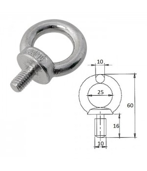 Рым-болт M10x62 (DIN580)