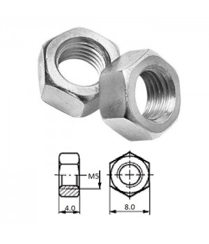 Гайка M 5 нерж.A2