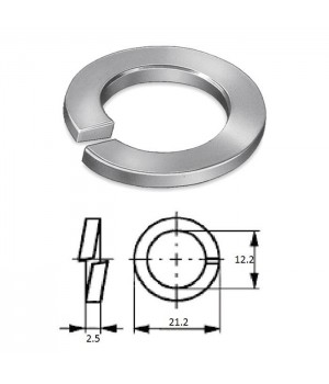 Шайба пружинная (гровер) M12 нерж.A2