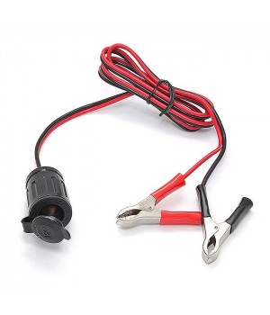 Гнездо-переходник прикуривателя 12V на кабеле 6'