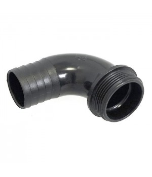 Патрубок угловой 90 град, 38мм