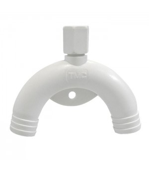 Колено 19 мм пластик. с вентиляцией