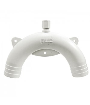 Колено 38 мм пластик. с вентиляцией