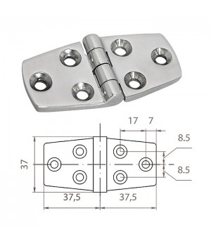 Петля трапецевидная 1-1/2'х3'