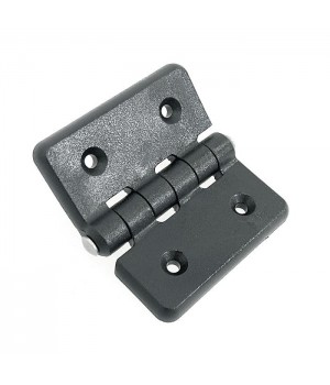 Петля прямоугольная неразъемная 75x80x15.5 мм, пластиковая