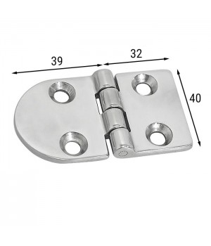 Петля неразъемная 71х40х4,5 мм