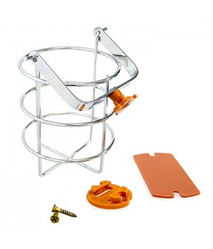 Держатель емкости 75 мм, хромир.сталь