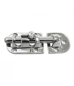 Задвижка дверная, шпингалет 85х38мм