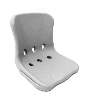 Сиденье пластмассовое 400х420 мм, серое