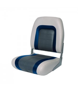 Сиденье мягкое Special High Back Seat, серо-синее