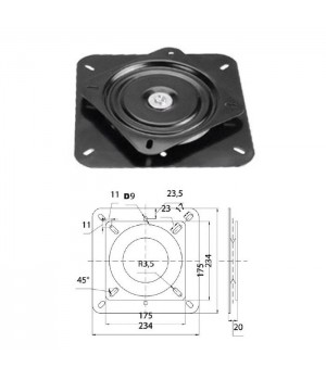 Переходник-основание для C12500