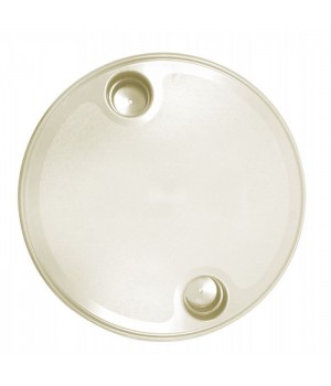 Крышка столешницы круглая 610мм, слоновая кость