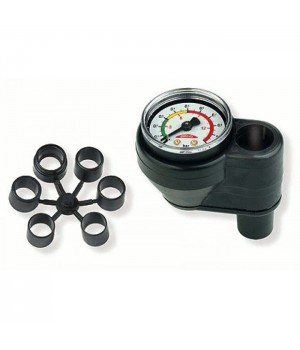 Манометр на давление до 1 bar с комплектом переходников