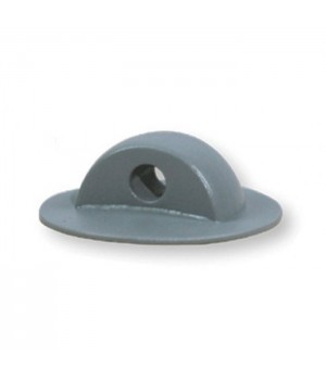 Рым леера  78х28 мм, поперечный, серый