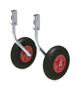 Комплект колес транцевых быстросъёмных для НЛ усиленных 330 мм Zn