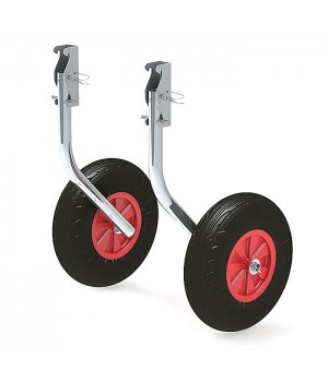 Комплект колес транцевых откидных с защелкой для НЛ усиленных 330 мм