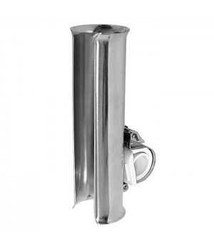 Держатель спиннинга на леер, 40мм, нерж.сталь