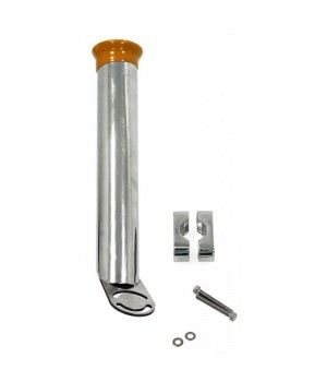 Держатель спиннинга 250х35 поворотный нерж.обрезиненный