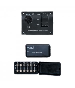 Панель управления помпой с блоком предохранителей 24В