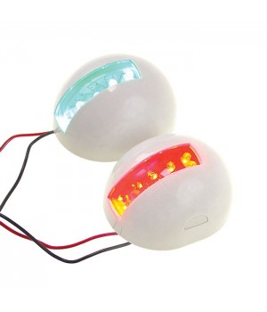 Огни бортовые светодиодные, белый корпус