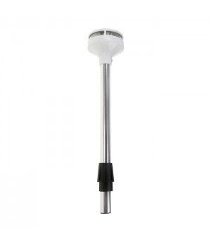 Огонь комбинированный светодиодный на стойке 305 мм, белый корпус