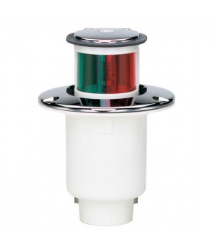 Огонь комбинированный 108х107х90 мм врезной хром. корпус