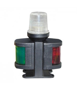 Огонь комбинированный трехцветный 125х85х170 мм, черный корпус