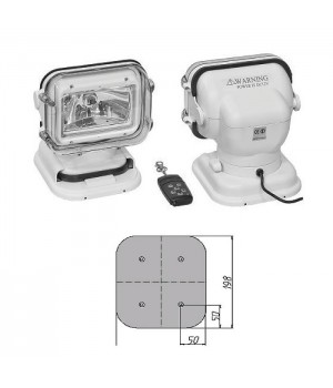 Прожектор стационарный галогеновый беспроводной пульт ДУ, серия 960