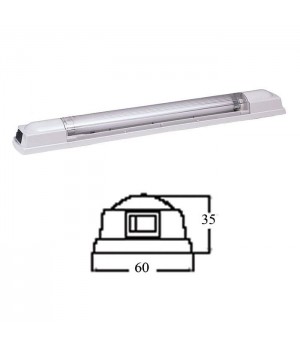 Светильник интерьерный флуоресцентный 355мм, 12В