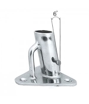 Основание флагштока 25 мм 84 град.