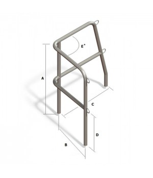 Леер кормовой левый борт (3 стойки) под заказ