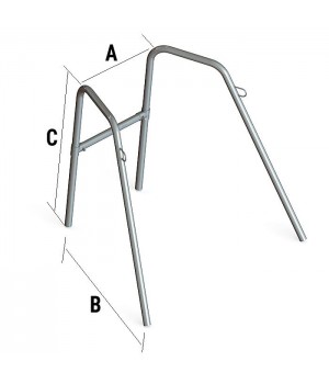 Леер носовой тип 2 (4 стойки)
