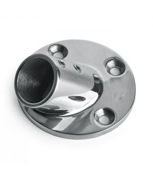 Основание леера 25.4мм, круглое, наклон 45 град