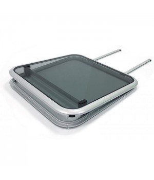 Люк палубный сдвижной Альбатрос 580х580