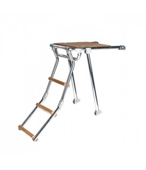 Платформа кормовая 400х450 с трапом Тик