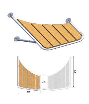 Платформа кормовая правый борт 470х650х950