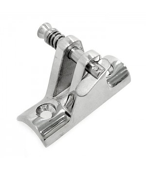 Кронштейн рамы тента на леер 22мм, нерж.сталь