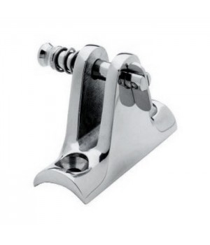 Кронштейн рамы тента на леер 25мм, нерж.сталь