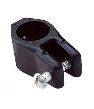 Кронштейн рамы тента 3/4' скользящий, черный пластик