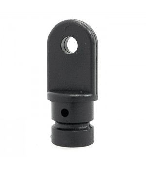 Наконечник рамы тента внутренний 16 мм, черный пластмассовый