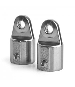 Наконечник рамы тента 7/8', сталь хромированная