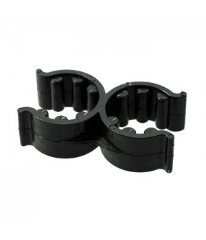 Кронштейн для трапов двойной 18/25 мм, пластмасса