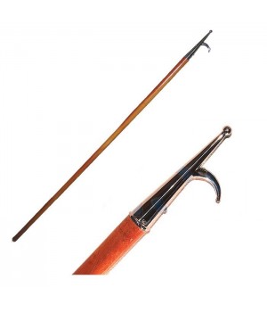 Крюк отпорный 1800мм, деревянная ручка