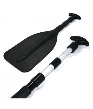 Весло телескопическое мини черное 56-107см