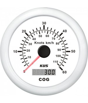 Спидометр GPS аналоговый (WW), 60 узл.
