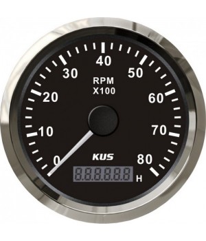 Тахометр 8000 об/мин со счетчиком моточасов (BS), SR:1-10