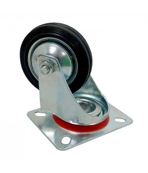 Колесо 80 мм на поворотном кронштейне